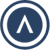 Advent company logo dark blue