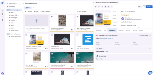 Collaborate without compromise with Ziflow and Monday integration