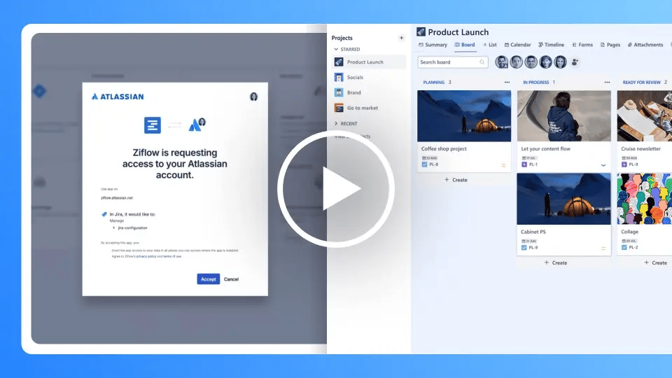 How to set up the Ziflow and Jira integration